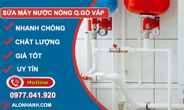 thi công sửa máy nước nóng quận gò vấp