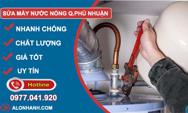 thi công sửa máy nước nóng quận phú nhuận