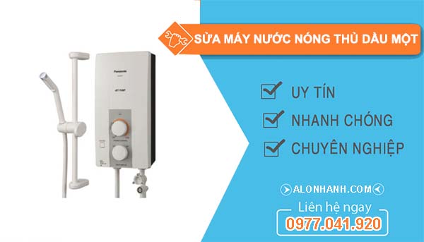 thi công sửa máy nước nóng thủ dầu một