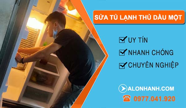 thi công sửa tủ lạnh thủ dầu một