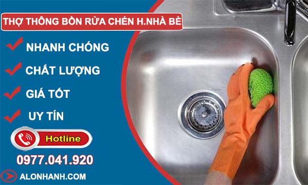 thi công thợ thông bồn rửa chén huyện nhà bè
