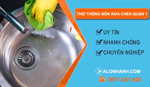 thi công thợ thông bồn rửa chén quận 1