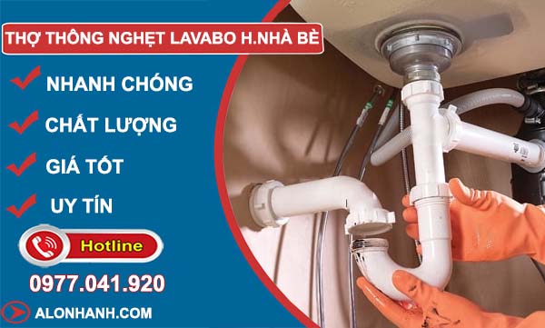 thi công thợ thông nghẹt lavabo huyện nhà bè