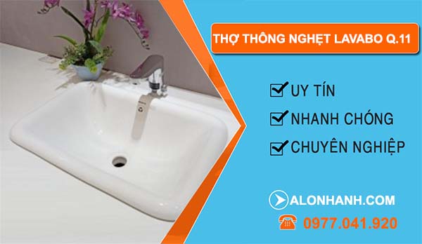thi công thợ thông nghẹt lavabo quận 11