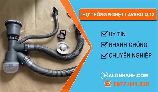 thi công thợ thông nghẹt lavabo quận 12