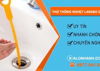 thi công thợ thông nghẹt lavabo quận 3
