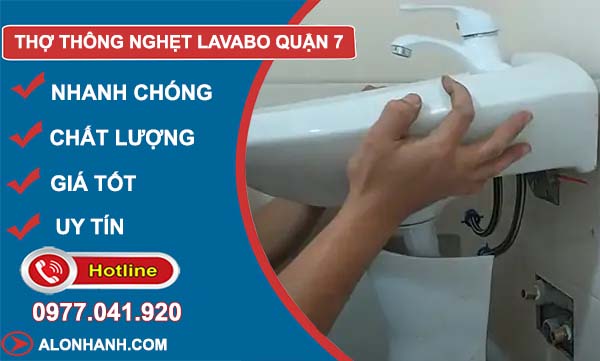 thi công thợ thông nghẹt lavabo quận 7