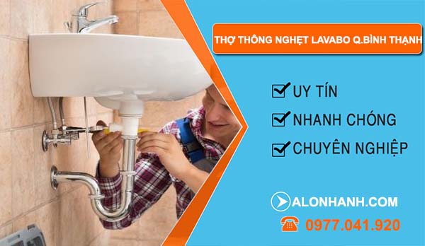 thi công thợ thông nghẹt lavabo quận bình thạnh