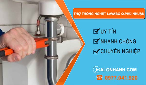 thi công thợ thông nghẹt lavabo quận phú nhuận