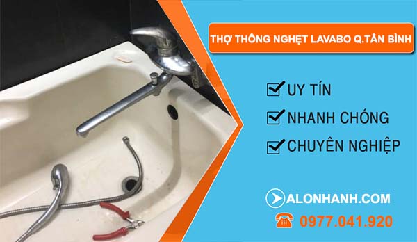 thi công thợ thông nghẹt lavabo quận tân bình