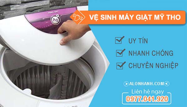 thi công vệ sinh máy giặt mỹ tho