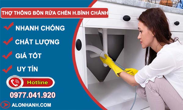 thợ thông bồn rửa chén huyện bình chánh