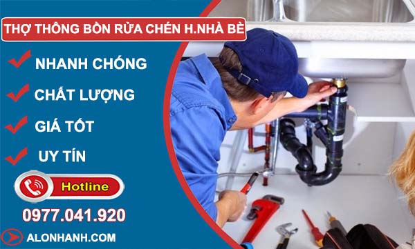 thợ thông bồn rửa chén huyện nhà bè