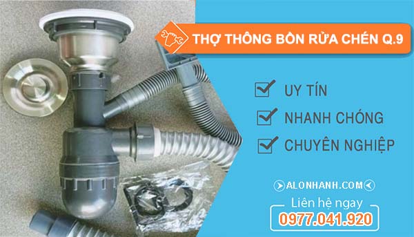 thợ thông bồn rửa chén quận 9