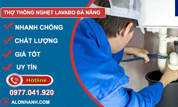thợ thông nghẹt lavabo  đà nẵng