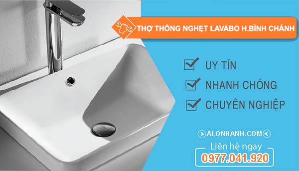 thợ thông nghẹt lavabo huyện bình chánh