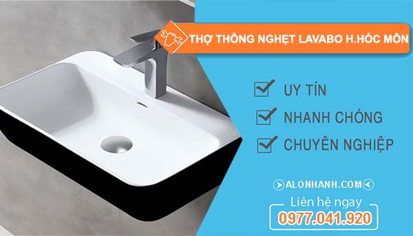 thợ thông nghẹt lavabo huyện hóc môn