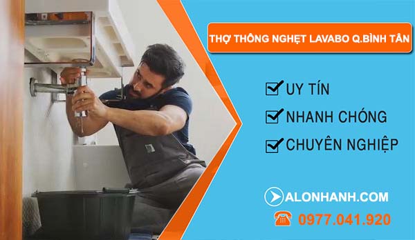 thợ thông nghẹt lavabo quận bình tân