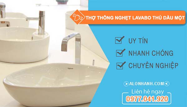 thợ thông nghẹt lavabo thủ dầu một