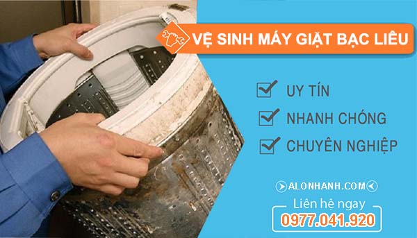 vệ sinh máy giặt bạc liêu