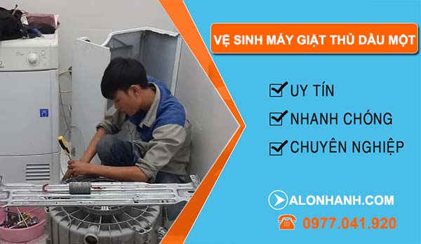 vệ sinh máy giặt thủ dầu một