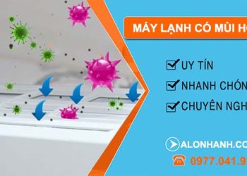 vì sao máy lạnh có mùi hôi