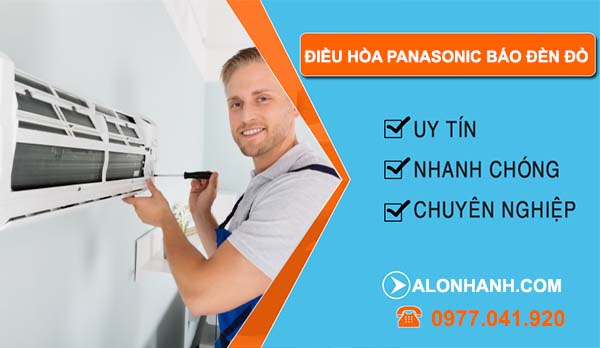 điều hòa panasonic báo đèn đỏ