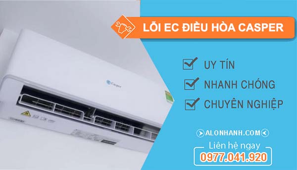 lỗi ec điều hòa casper