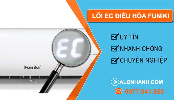 lỗi ec điều hòa funiki