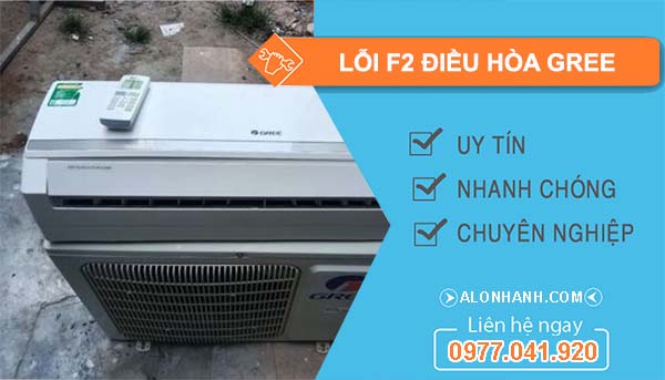lỗi f2 điều hòa gree