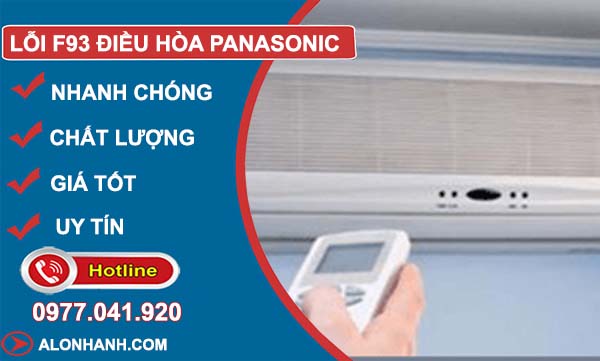 lỗi f93 điều hòa panasonic