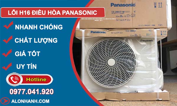 lỗi h16 điều hòa panasonic