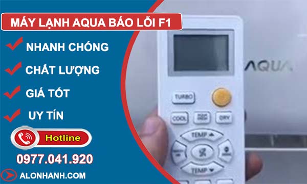 máy lạnh aqua báo lỗi f1