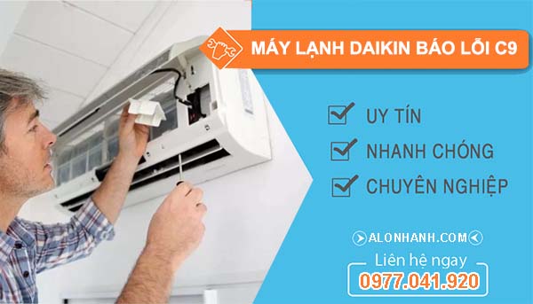 máy lạnh daikin báo lỗi c9