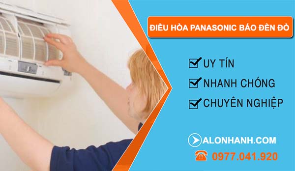 nguyên nhân điều hòa panasonic báo đèn đỏ