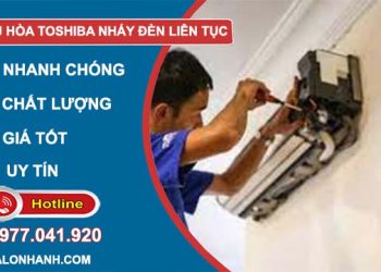 nguyên nhân điều hòa toshiba nháy đèn liên tục