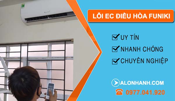 nguyên nhân lỗi ec điều hòa funiki