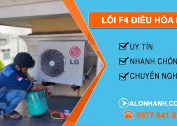 nguyên nhân lỗi f4 điều hòa lg