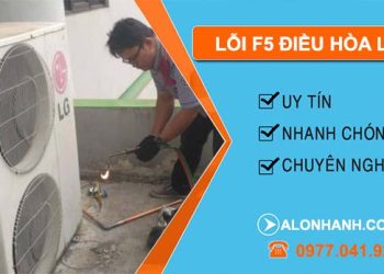 nguyên nhân lỗi f5 điều hòa lg