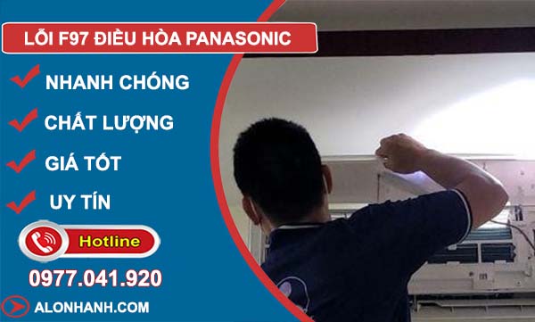 nguyên nhân lỗi f97 điều hòa panasonic
