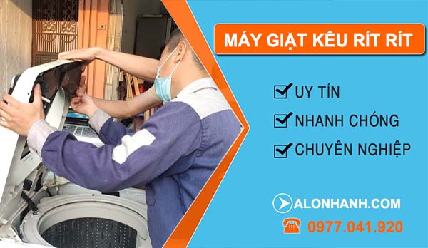 nguyên nhân máy giặt kêu rít rít