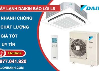 nguyên nhân máy lạnh daikin báo lỗi L5