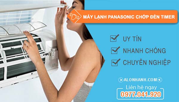 nguyên nhân máy lạnh panasonic chơp đèn timer
