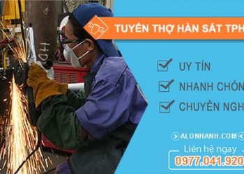 tuyển thợ hàn sắt tphcm chuyên nghiệp