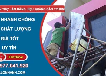 tuyển thợ làm bảng hiệu quảng cáo tphcm chuyên nghiệp