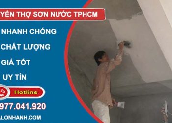 tuyển thợ sơn nước tphcm chuyên nghiệp