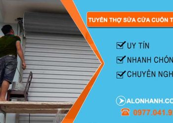 tuyển thợ sửa cửa cuốn tphcm uy tín