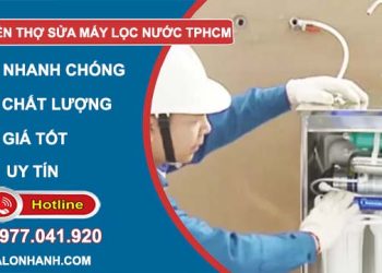 tuyển thợ sửa máy lọc nước tphcm
