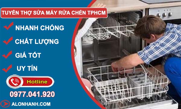 tuyển thợ sửa máy rửa chén tphcm