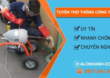 tuyển thợ thông cống tphcm
